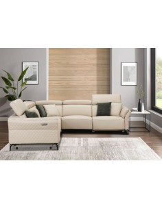 Milan Electric Corner Suite - Cream 2