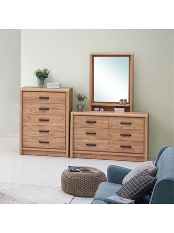 Jack 6 Drawer Chest - Oak