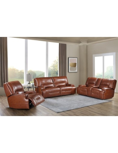 Miami 3 Seater Sofa - Dark Brown