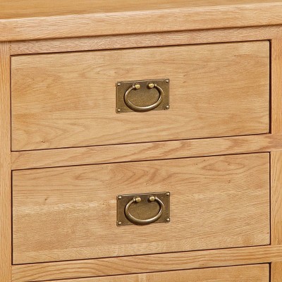 Astoria Tall Boy Chest - Warm Wax