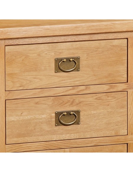 Astoria Tall Boy Chest - Warm Wax