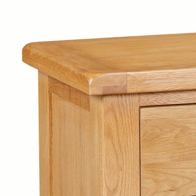 Astoria Tall Boy Chest - Warm Wax