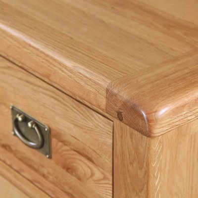 Astoria Tall Boy Chest - Warm Wax