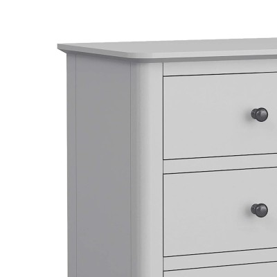 Marcus Tall Boy Chest - Grey