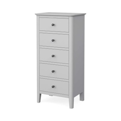 Marcus Tall Boy Chest - Grey