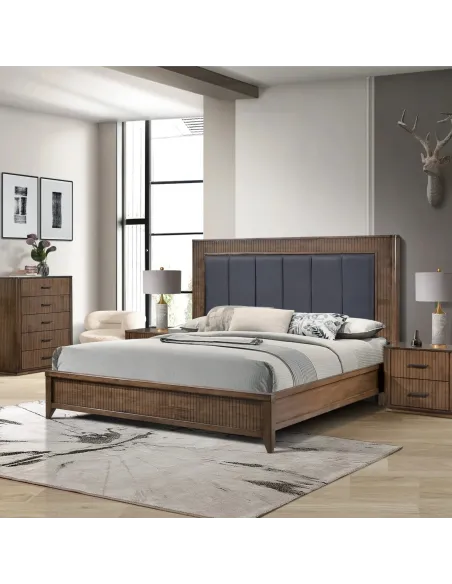 Vienna 5 Drawer Chest - Walnut