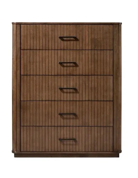 Vienna 5 Drawer Chest - Walnut