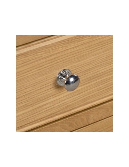 Gia Tall Boy Chest - Oak