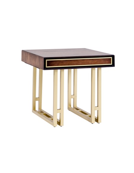 Dubai Lamp Table - Walnut