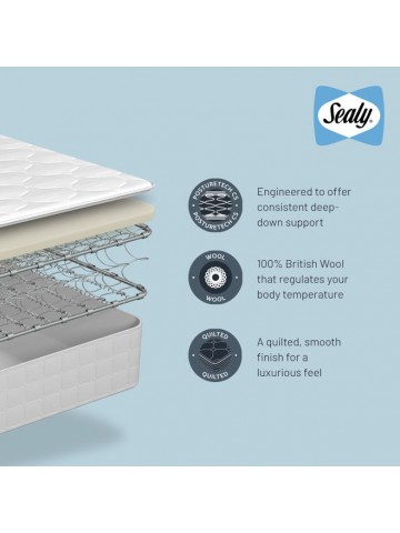 Sealy Chester Mattress - 4FT