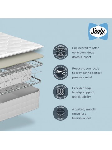 Sealy Waltham Mattress - 4FT6