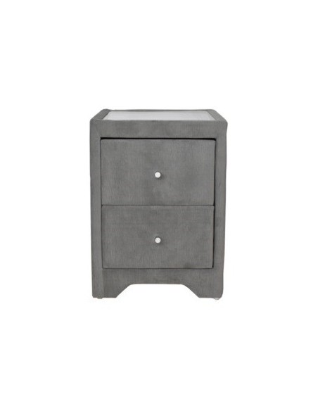 Kilkenny Bedside Locker - Silver