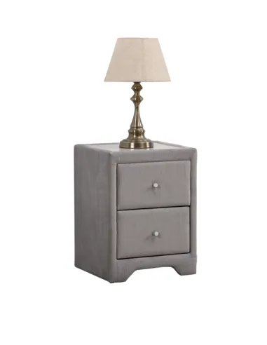 Kilkenny Bedside Locker - Silver