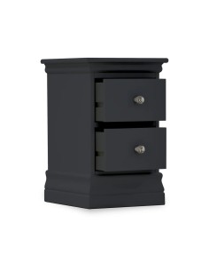 Weston Narrow Bedside Locker - Charcoal 2