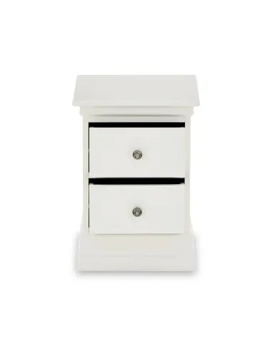 Weston Narrow Bedside Locker - Light Grey