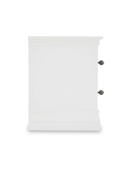 Weston Narrow Bedside Locker - White