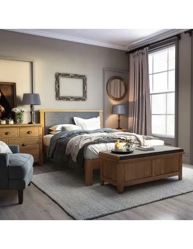 Blake Blanket Box - Oak