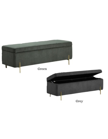 Waterford Blanket Box - Grey