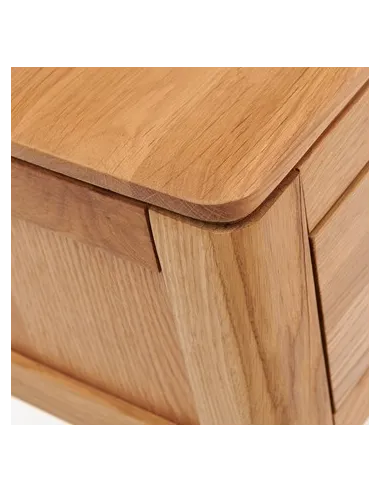 Dunmore Medium Hall Table - Oak