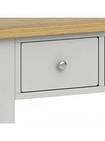 Rosa Console Table - Grey/Oak