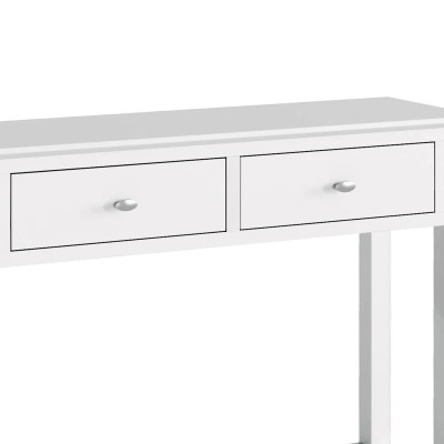 Ferndale Console Table - White