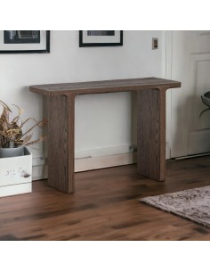 Haiden Console Table - Dark Oak
