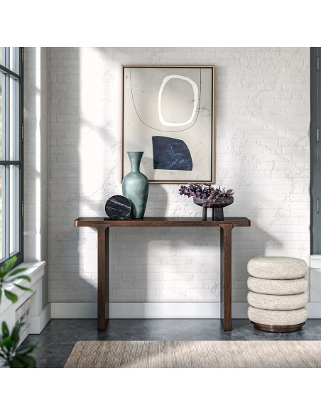 Haiden Console Table - Dark Oak