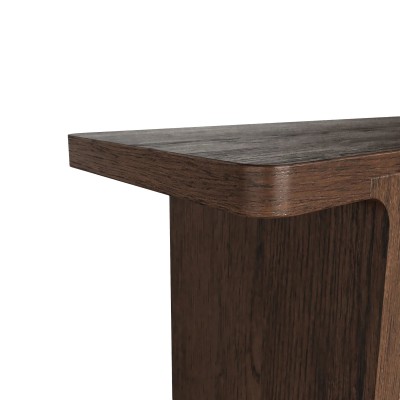 Haiden Console Table - Dark Oak