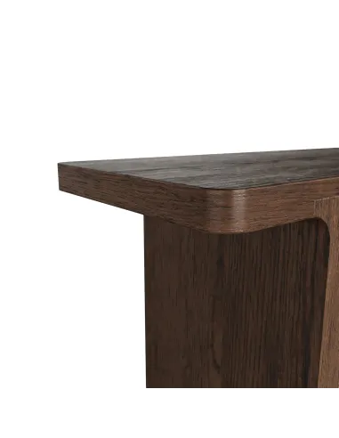 Haiden Console Table - Dark Oak