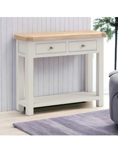 Marbury Console Table - Light Grey