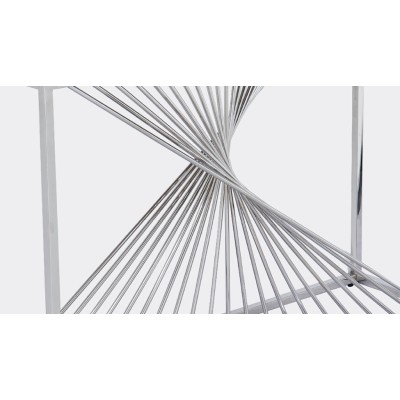 Calabria Console Table - Sintered Stone and Stainless Steel