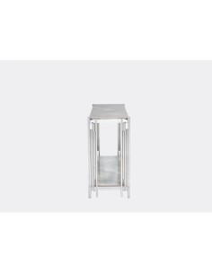 Belini Console Table - Sintered Stone/Stainless Steel 2