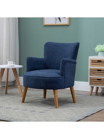 Keira Armchair - Midnight Blue