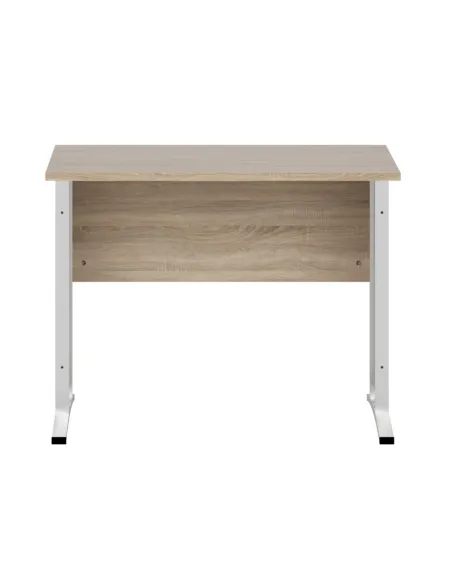 Office Line 1m Desk - Sonoma Oak