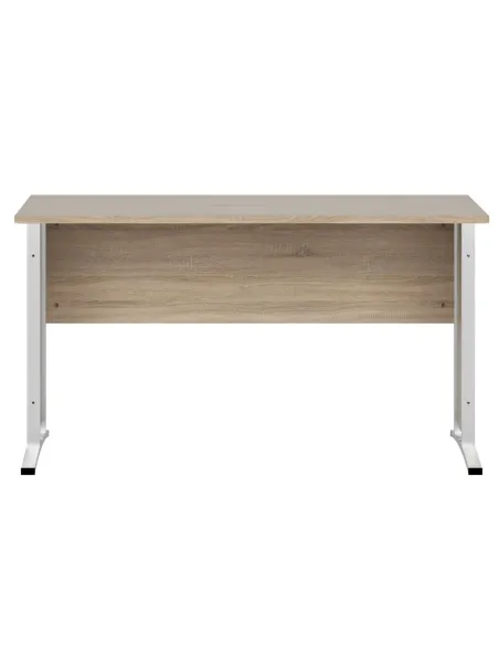 Office Line 1.4m Desk - Sonoma Oak