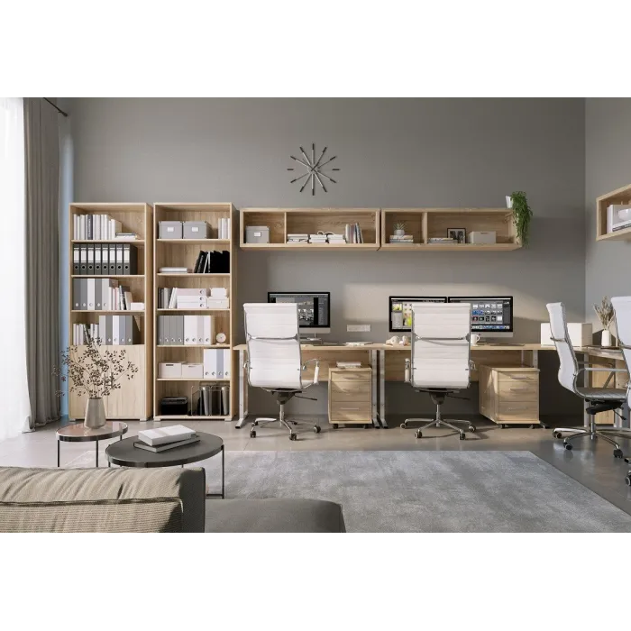 Office Line  Bookcase - Sonoma Oak