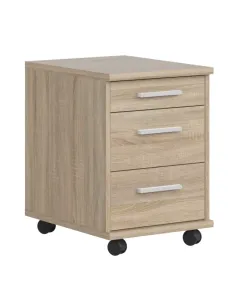 Office Line 3 Drawer Locker - Sonoma Oak 2