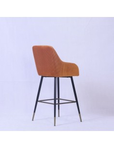 Ottowa Barstool - Cream with Black Legs | Murphy Furniture