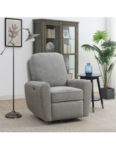 Bella Swivel Chair - Nora Grey