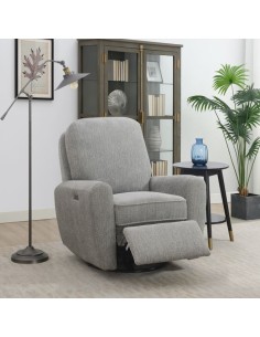 Bella Swivel Chair - Nora Grey 2