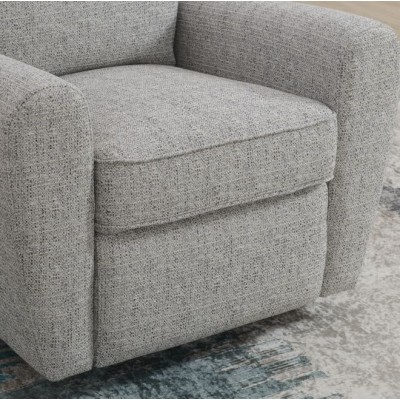 Bella Swivel Chair - Bromley Stone