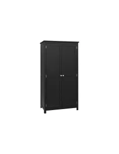 Siena Double Wardrobe - Black