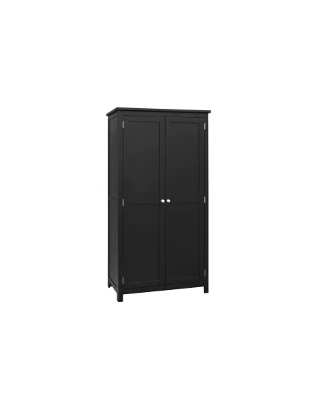 Siena Double Wardrobe - Black