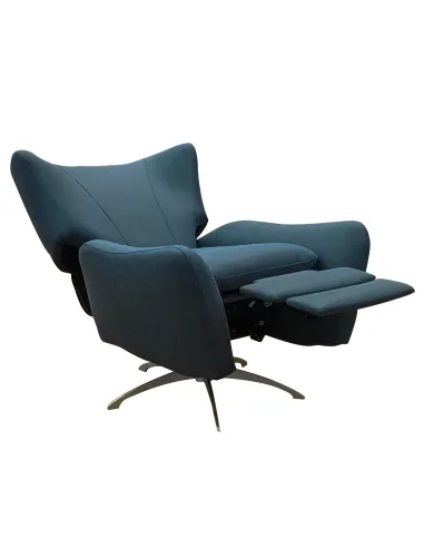 Vitorio 2 Seater Electric Recliner with Drinks Holder - Beige | Murphy Furniture