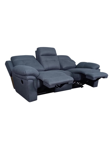 Hudson 2 Seater Recliner Sofa - Navy | Murphy Furniture