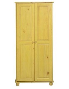 Majestic 2 Door Wardrobe - Pine | Murphy Furniture