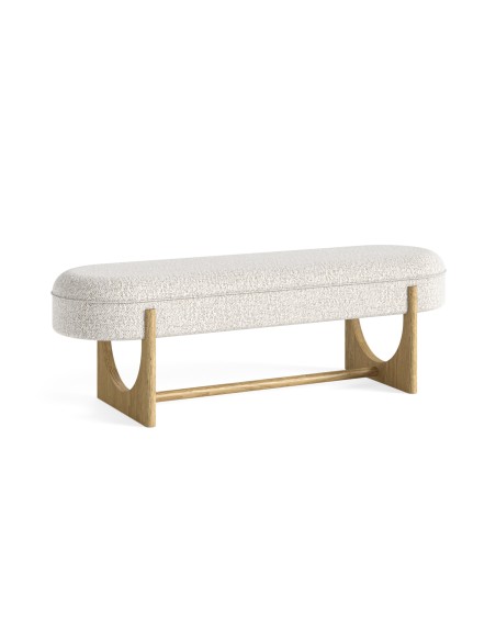 Lesing Bench - Light Oak