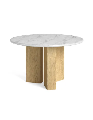 Lesing Round Dining Table - Light Oak