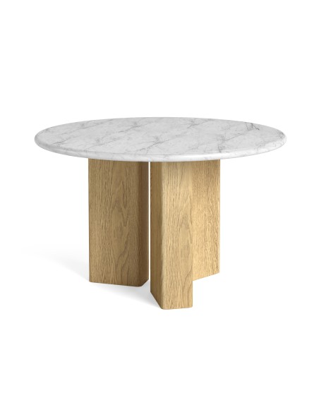 Lesing Round Dining Table - Light Oak