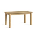 Lesing 1500 - 2000 mm Extending Dining Table - Light Oak